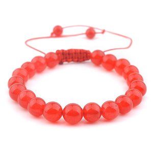 Red Agata Bracelet 8MM
